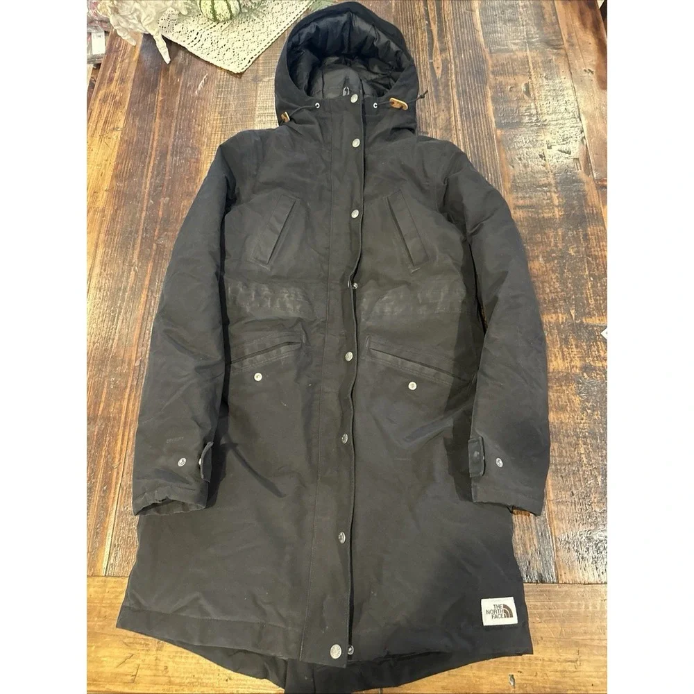 The North Face Women's Snow Down Parka Black Size Small - Picture 1 of 6